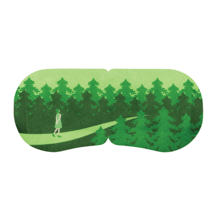 Steambase Daily Eyemask, Cypress Forest, 1 stk.