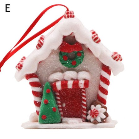 Christmas House Hanging Pendant Christmas Pepparkakshus E E