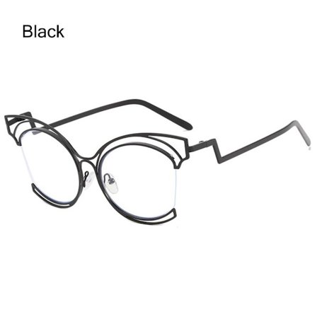 Blå lysblokkerende briller Clear Lens Briller SVART