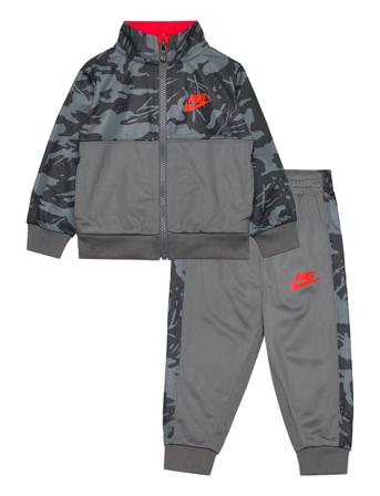 B Nsw Club Camo Aop Tricot Set Sets Tracksuits Grå Nike