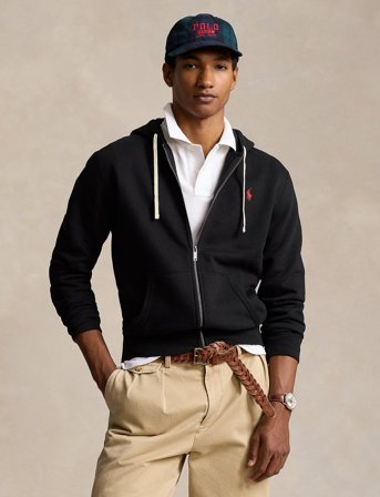 Polo Ralph Lauren Rl Fleece-Lsl-Knt - Black - S