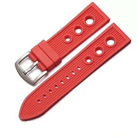 22 mm myk silikonrem fargerik klokkereim for Breitling Avenger-rem