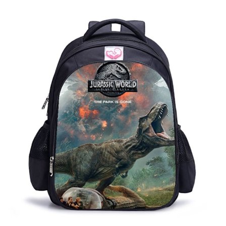 3D Dyre Dinosaur Rygsæk til Drenge Skole Taske Børn Skole