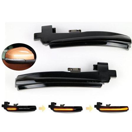 Led dynaaminen vilkku Volvo S40 V40 S60 V60 V70 S80 Smoke 2 kpl