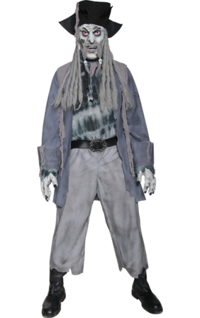 ZOMBIE-PIRAT-KOSTUME M