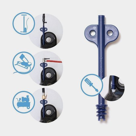 Ventiladapterkit Dan-Fender, 10 satser, passar alla Dan-Fender med metallventil (passar ej Light)