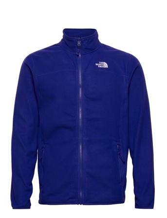 M 100 Glacier Full Zip - Eu Sweat-shirts & Hoodies Fleeces & Midlayers Sininen The North Face