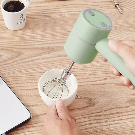 Elektrisk Visp Bærbar Matmikser Håndholdt Visp Skummere