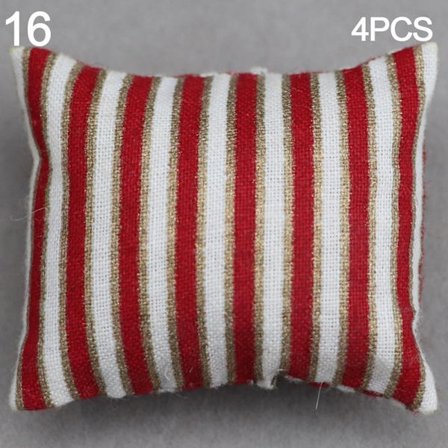 4st Träbord Dollhouse Soffkudde 16 16