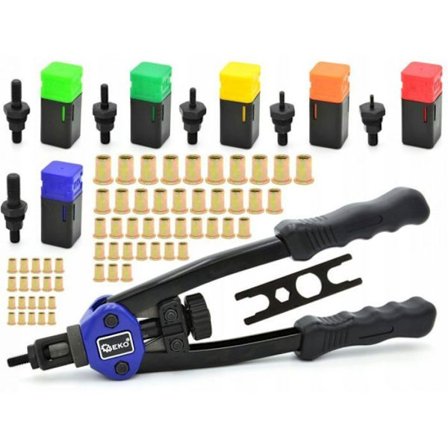 Rivetverktyg - nitarpincett Geko Premium verktyg för nitar M3-M10 (set) (5)