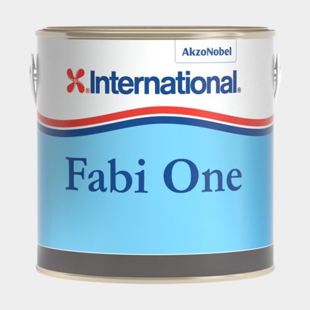 Antivegetativa autolevigante a base di rame International Fabi One, 2,5 litri - nero