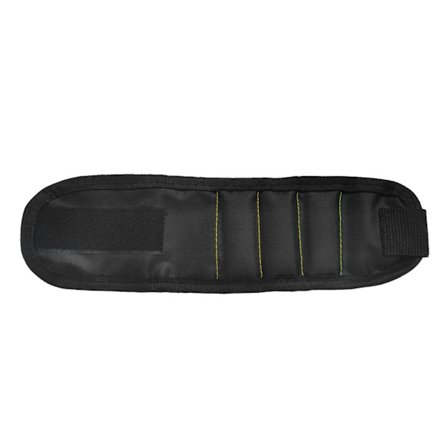 Magnetisk armbånd verktøyholder 3 rader svart skrue spiker feste armbånd