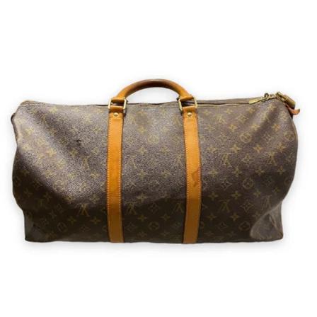 Louis Vuitton Vintage, Pre-owned Coated canvas handbags Bruin, Dames, Maat:ONE Size