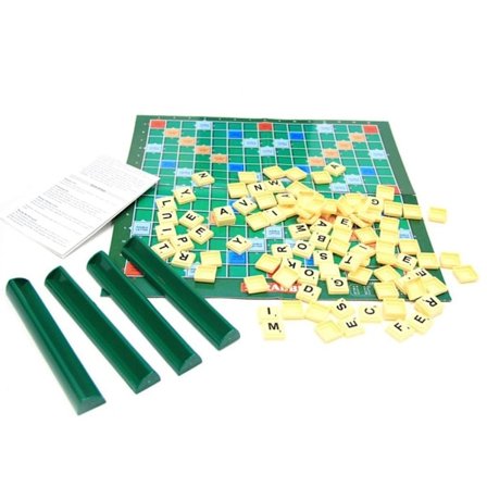 100PCS Engelsk Stave- og Ordspill Kryssord Puslespill Scrabble KLB