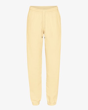 Organic Sweatpants - Soft Yellow XS