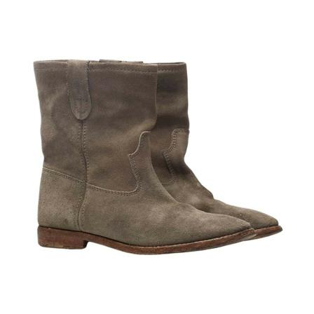 Isabel Marant Pre-owned, Boots Bruin, Dames, Maat:36 EU