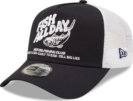 New Era Ne Fishing Trucker Unisex caps Blue OneSize