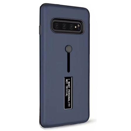Praktisk Smart Deksel (KISSCASE) - Samsung Galaxy S10E Blå