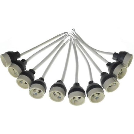 10x GU10 Pære Fatninger lampe stik til Indbygningsbelysning lampefod og Spotlights LED Pære