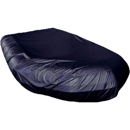 (Svart 470*94*46cm) Oppblåsbar Båtdeksel, 210D Oxford Stoff Kajakk Kano Presenning Deksel- Vanntett