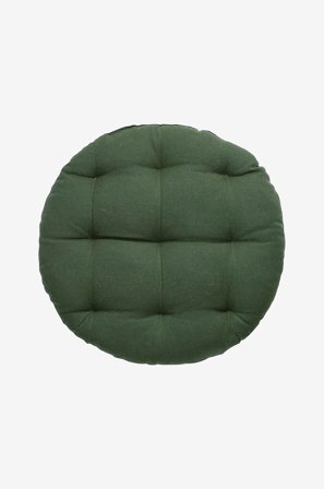 Svanefors - Istuintyyny Louie, pyöreä, 40 cm - Vihreä - Istuintyynyt & pehmusteet - - Homeroom