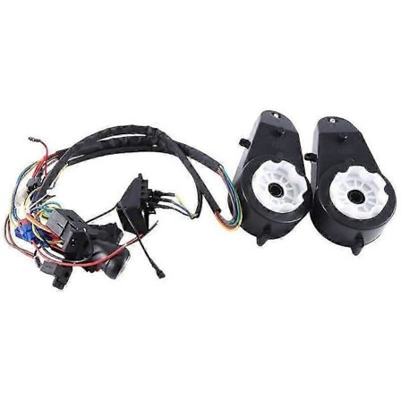 Elektrisk barnebil DIY Modifiserte ledninger og brytersett, Elektrisk barnebil 4WD Ride on Leketøy Tilbehør med motor