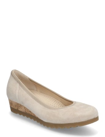Gabor Wedge Pumps - Cream - 38