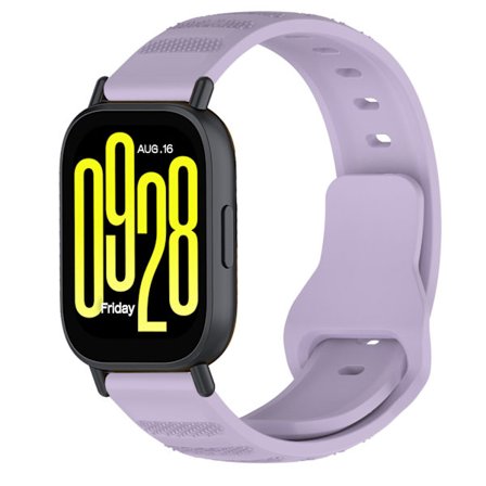 Armband för Xiaomi Redmi Watch 5 Active/watch 5 Lite 22mm, silikonarmband med prickmönster (lila)