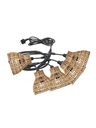 PR Home Flex Out 1216503-4118 Ljusslinga 6,5 m, 5 lamphållare, Belysning