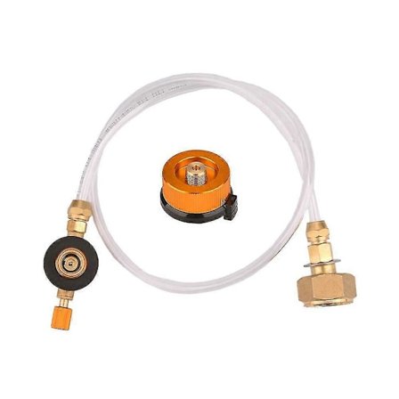 Gasolkök Propan Påfyllningsadapter Lpg Platt Cylinder Tank Koppling Behållare Adapter För Campingkök