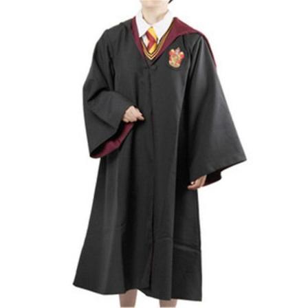 Harry Potter Cosplay Festdräkt Barn Vuxna Kappa Cape V Gryffindor Adults 2XL