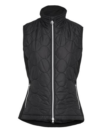 Bonnie Padded Vest Vests Padded Vests Svart Daily Sports
