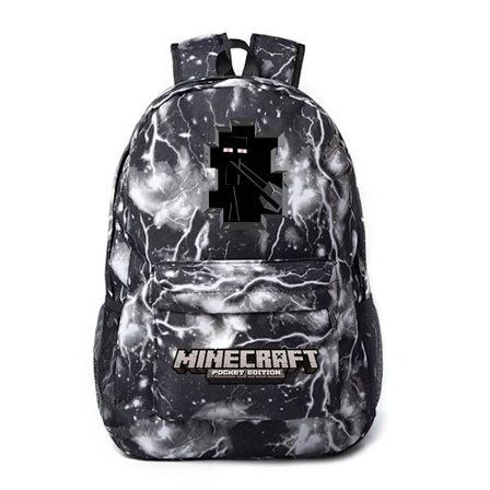 Minecraft ryggsäck student ryggsäck Lightning Black ~ 7