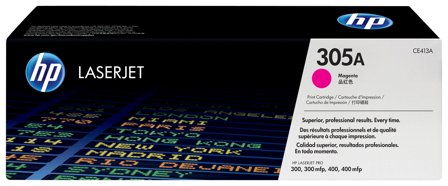 HP 305A magenta LaserJet-tonerkassett, original, 884962772386