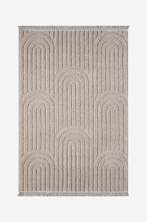 Hanah Home - Matta-Janerio - Beige - Slätvävda mattor - 140X200 - Från Homeroom