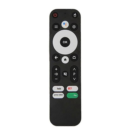 Ersättningsfjärrkontroll för KM2 KM2 PLUS Android 4K UHD TV-box Bluetooth Röstfjärrkontroll [DB]