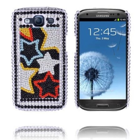 Paris (blandede stjerner) Samsung Galaxy S3 Bling-etui
