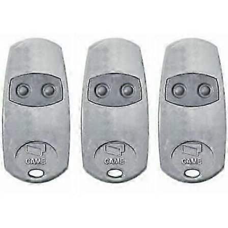 Original fjernkontroll Came TOP432EE 3 stk. Fast kodefrekvens 433,92 MHz