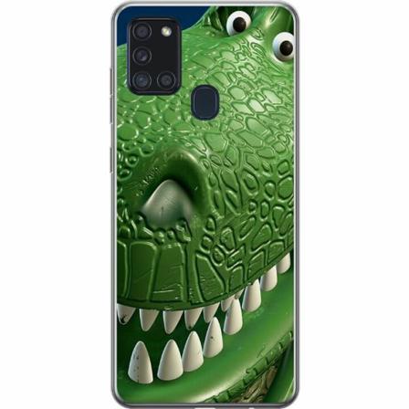 Samsung Galaxy A21s Genomskinligt Skal Toy Story - Rex