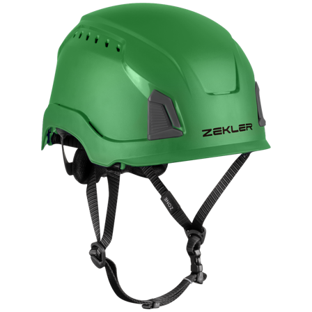Zekler Zone Standard Grön Vernehjelm med 12 ventilasjonshull Grønn, Hodebeskyttelse