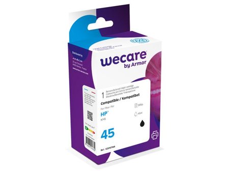 Wecare Bläckpatron 45 svart - Lyreco - Toner och bläck - Bläckpatroner - Bläckpatroner WeCare
