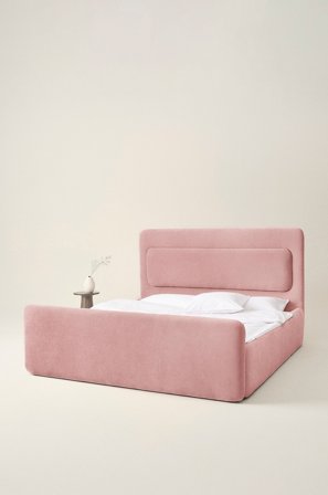 Jotex - Sengeramme 160 Cm Tåkerosa - MALO - Kjøp Sengerammer hos Jotex