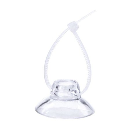 Pakke med 8 sugekopper med justerbare strips