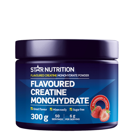 Star Nutrition Kreatinmonohydrat med smag 300 g