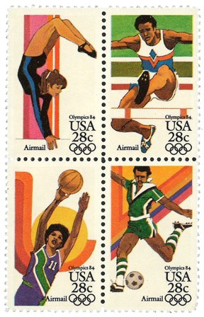 USA - OL Scott C101-4 - Postfrisk sæt 4v