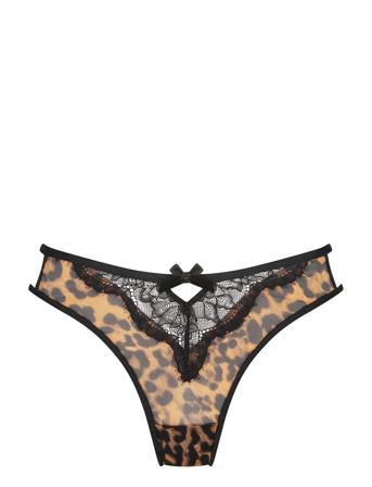 Evie String Tr Stringtruse Undertøy Svart Hunkemöller*Betinget Tilbud