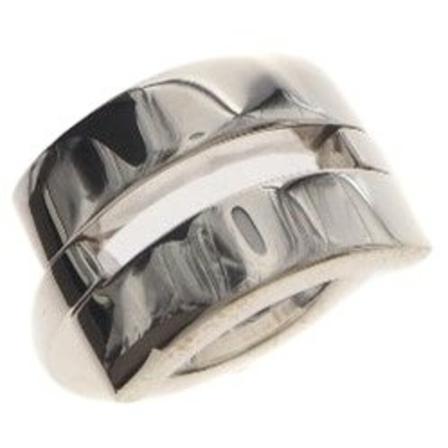 Gucci Vintage, Rings Grijs, Dames, Maat:ONE Size