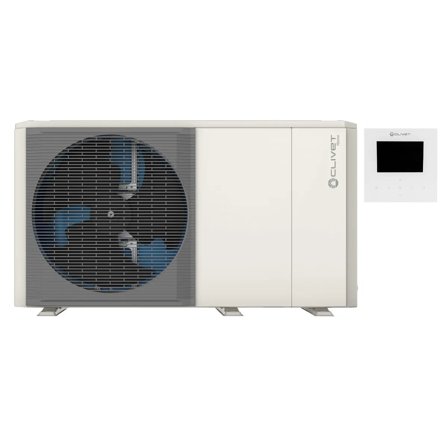 Pompa di calore aria acqua Clivet Edge EVO 2.0 EXC 10 kW R32 Inverter WiFi A+++ - MONOFASE MONOBLOCCO