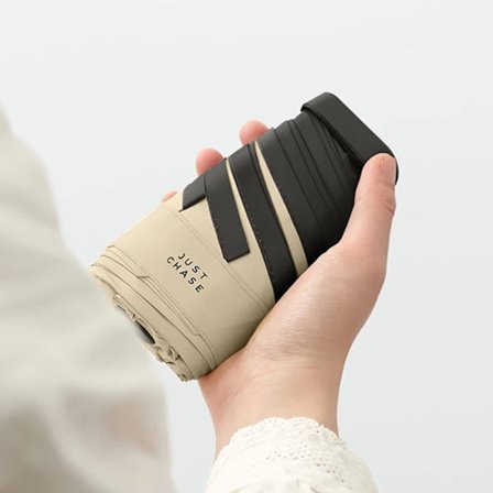 Fickplatta Mini Paraply Flickor Bärbar Sex Fällbart Paraply Regn