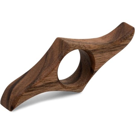 (M) Bogsideholder - Håndlavet Naturlig Valnød Tommelfinger Bogmærke - Roman Læsetilbehør, Gaver til Læsere, Gaver til B